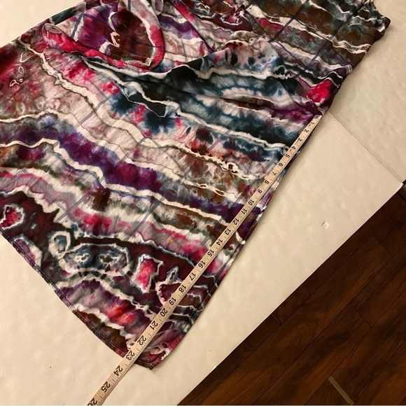 Rails Maxi Dress Womens Small Geode Tie Dye Alison Dress Sundress Handmade Brown - Picture 12 of 16